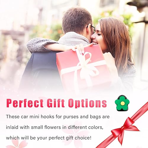 Miniatura 30 de Augeny 8 ganchos para reposacabezas de asiento de automóvil, organizador de almacenamiento para colgar ganchos de asiento de automóvil, ganchos