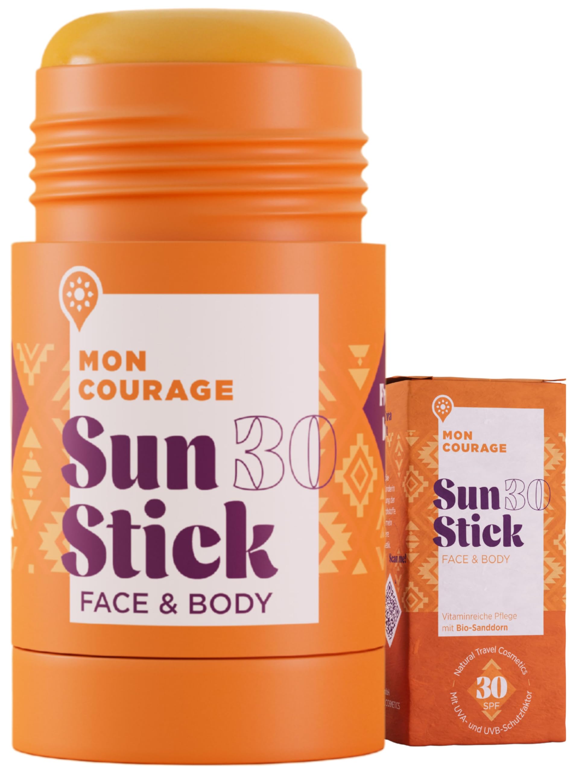 Angstrom Protect Solar Stick SPF50 – Feuchtigkeitsspendender Sonnenstick Fürs Gesicht, 9 Ml