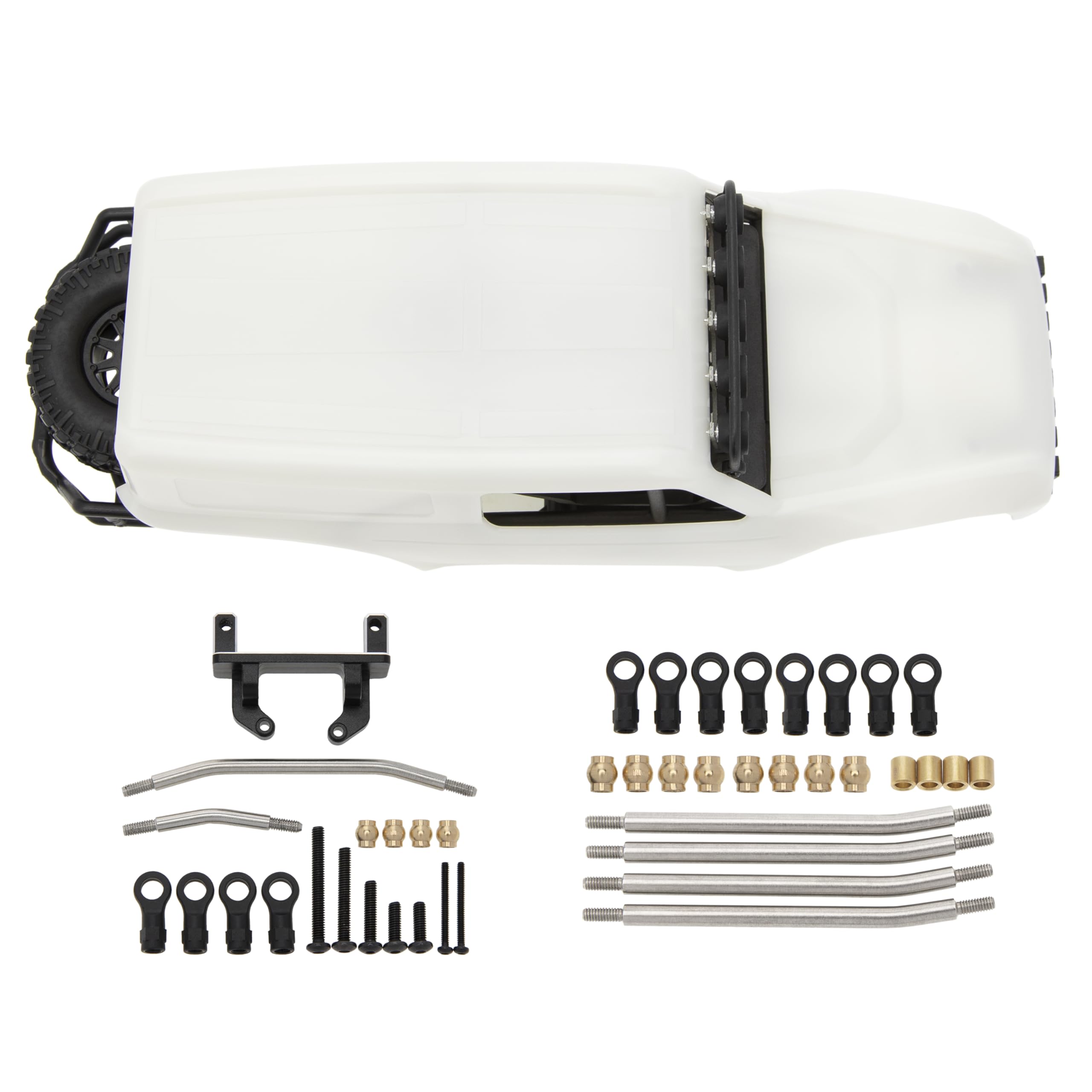 Amazon.com: MEUS Racing MB18 TRX4M Body & Chassis Kit for Traxxas