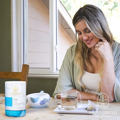 Miniatura 7 de PROSPERATEA - Té de hierbas - Purificante natural premium sin laxante desintoxicación corporal saludable energía natural bolsitas de té piramidal 24