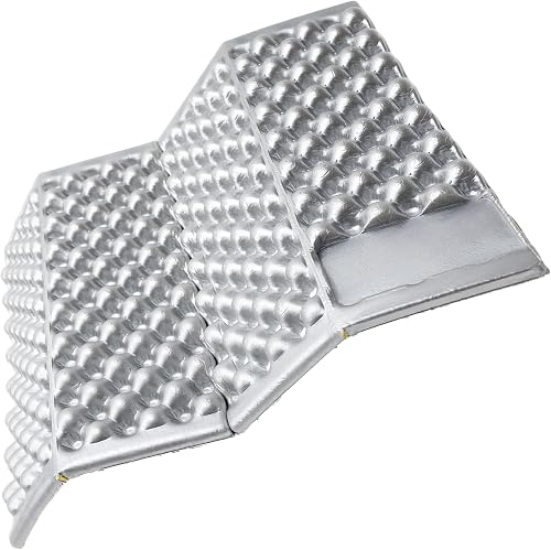 Trinordic IXPE Folding Sit Mat - Waterproof, Insulating, Durable and Lightweight Hiking Seat Pad - Essential Camping Accessories for Outdoor Travel Adventure