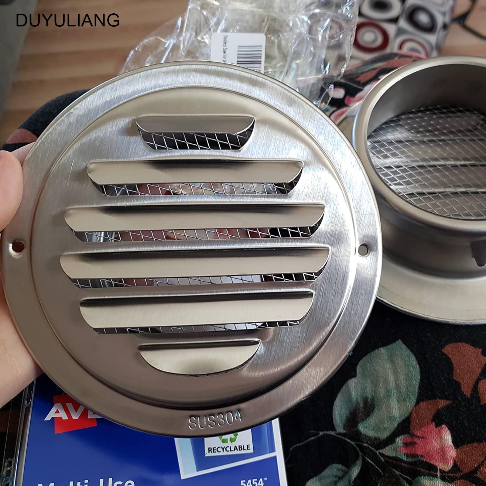 Amazon.co.jp: 換気口カバー 屋外 換気扇フード 換気口 304ステンレス