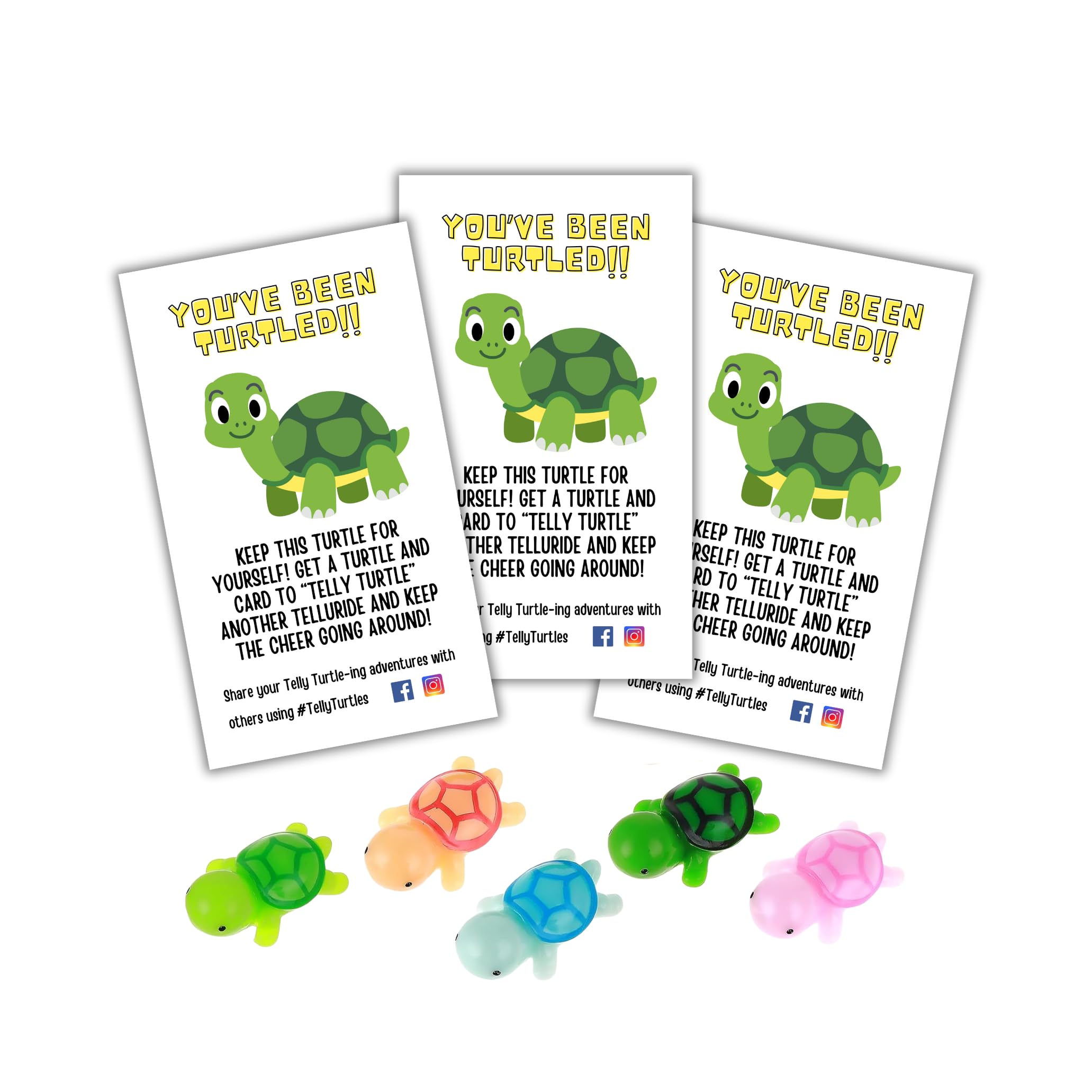 Amazon.com: Lashicorn Telly Telly Telluride Turtles & Tags for