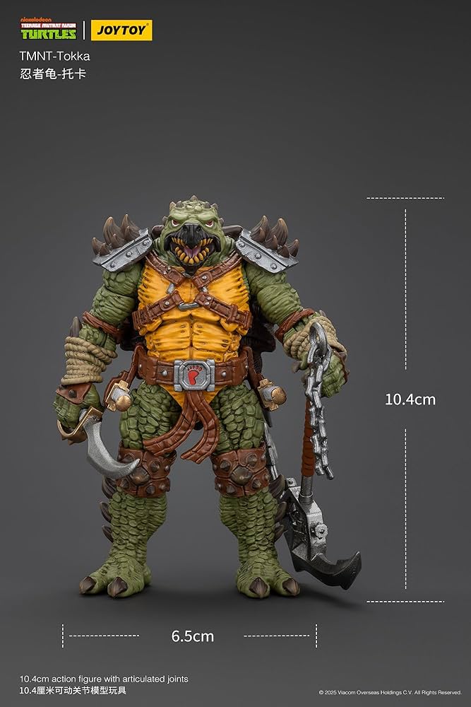 Amazon | JOYTOY TMNT ミュータント タートルズ トッカ 1/18