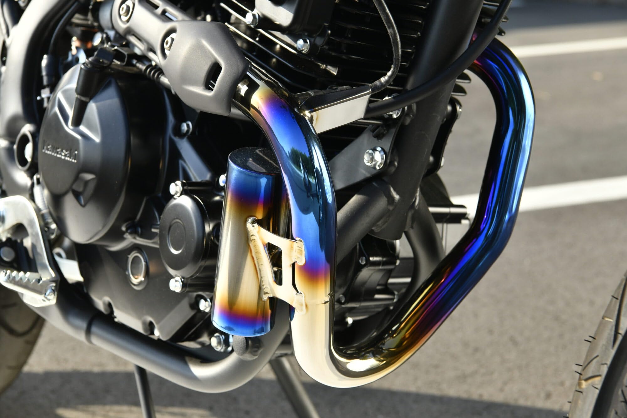 Amazon | ビームス(BEAMS) バイク用 Power device pipe TITANIUM
