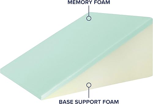 Miniatura 9 de Perfect Cloud Almohada de cama de espuma viscoelástica de 7 pulgadas para dormir, para reflujo ácido, acidez estomacal, ERGE y ronquidos