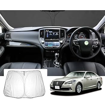 210クラウン　フロントサイドガラス 210系クラウン フロントサイドガラス左右(ゴーストフィルム施行