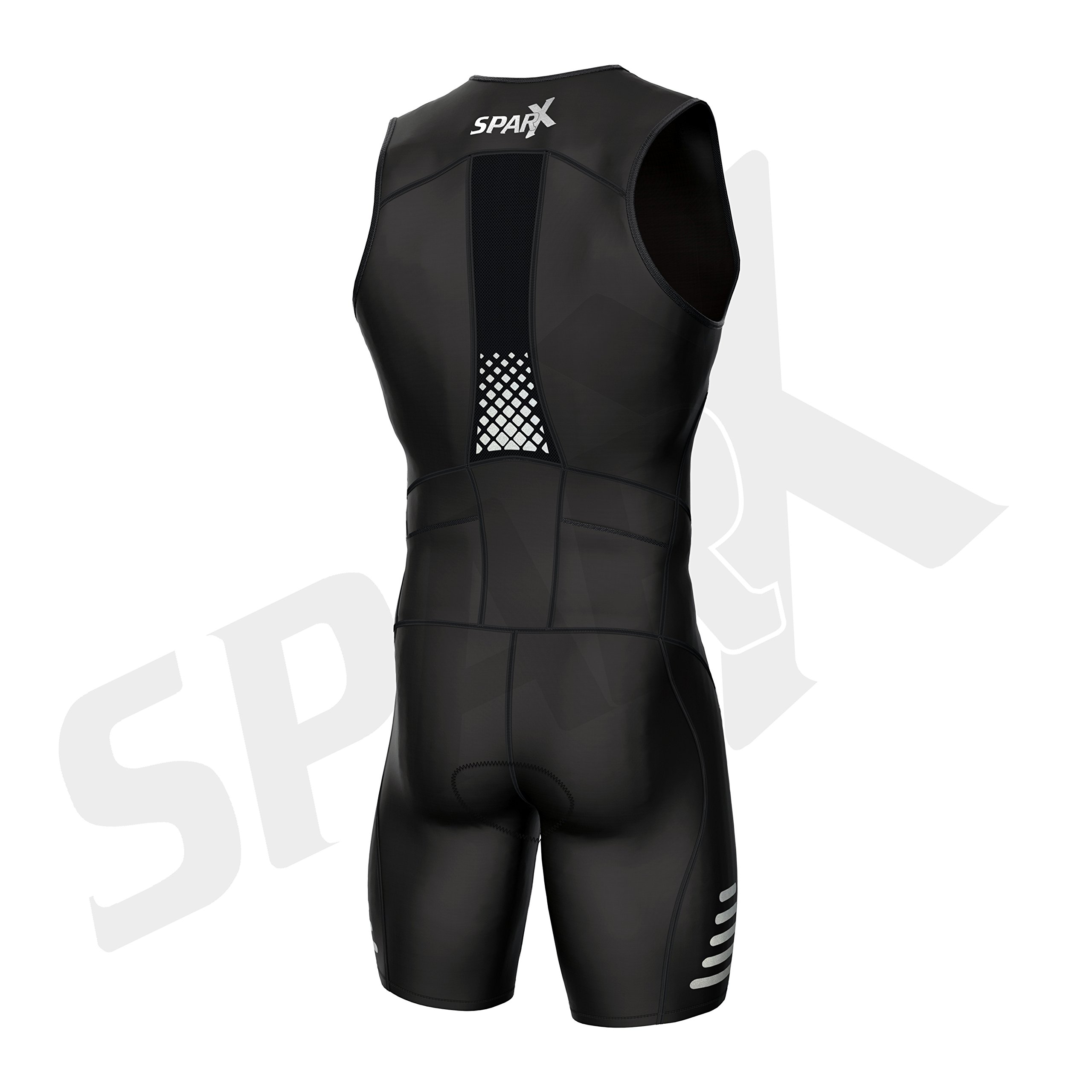 Men's Triathlon Trisuit – Cycling, Running, Swimming Jumpsuit With Foam Padding (Sikma Brand)