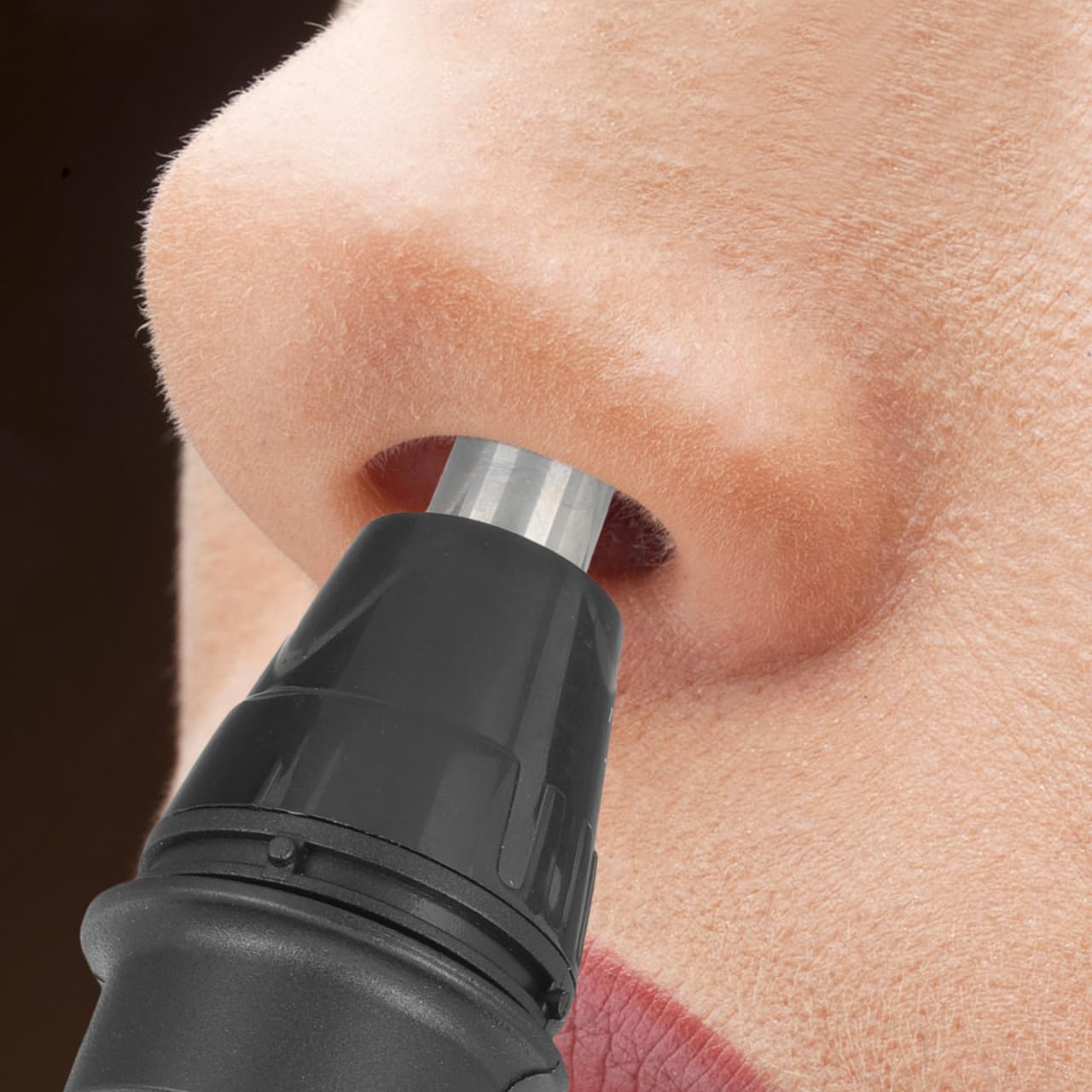 Nose Hair Trimmer Replacement Head 3-Pack Electric Nose Clipper Parts for Men Beard Razor Tool Washable 1.96X0.98X0.98 Inch Easy to Clean