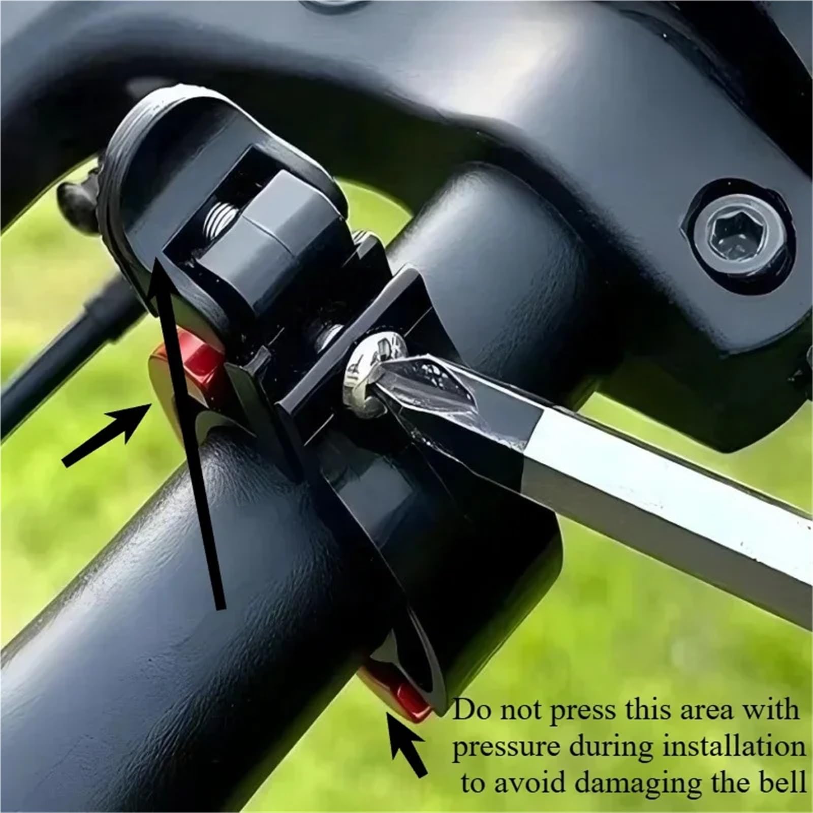 Campanello per bicicletta 5pcs Soud Uso per la sicurezza della bici Chiamata Ciclismo MTB Manubrio Corno Accessori Bici Campanello Bicicletta Camp