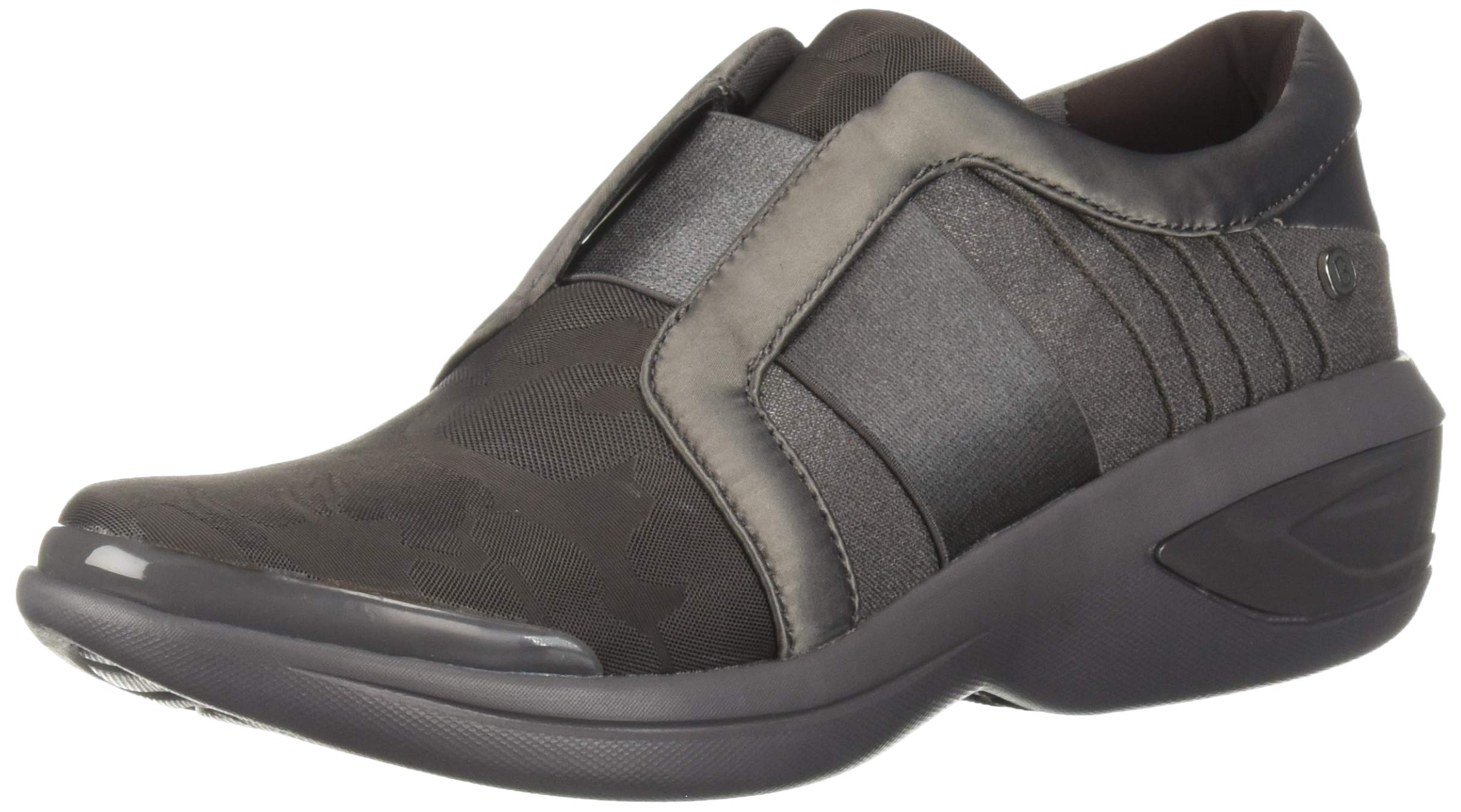 BZees Women's Flavor Slip-On Shoes (7 B(M) US, Grey)