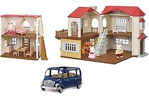 Calico Critters Red Roof Country Home Gift Set
