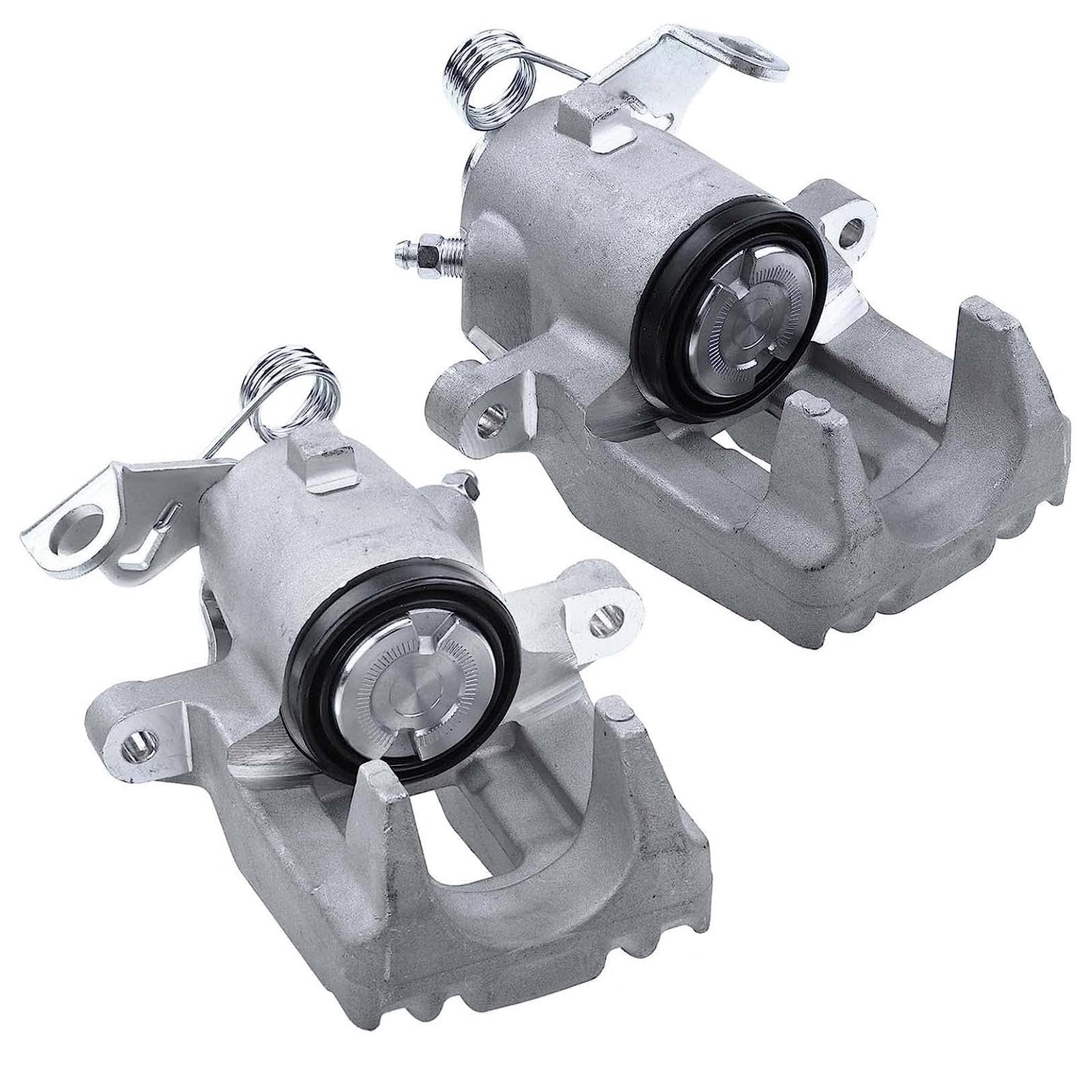Frankberg 2x Pinza de freno Trasero izquierdo derecho alumin.io Compatible con Golf IV Variantee A3 TT Leon Toledo II O.c.t.a.v.i.a I B.o.r.a Variantee Replace# 1J0615423B