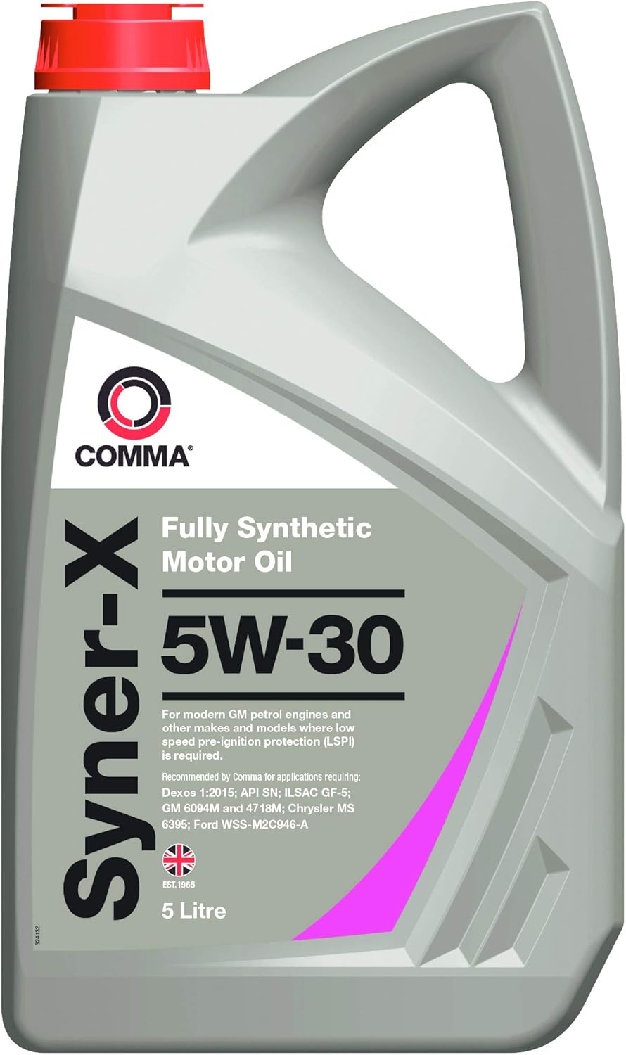 Comma SYNER X 5W30 5L Engine Oil Amazon.co.uk Automotive