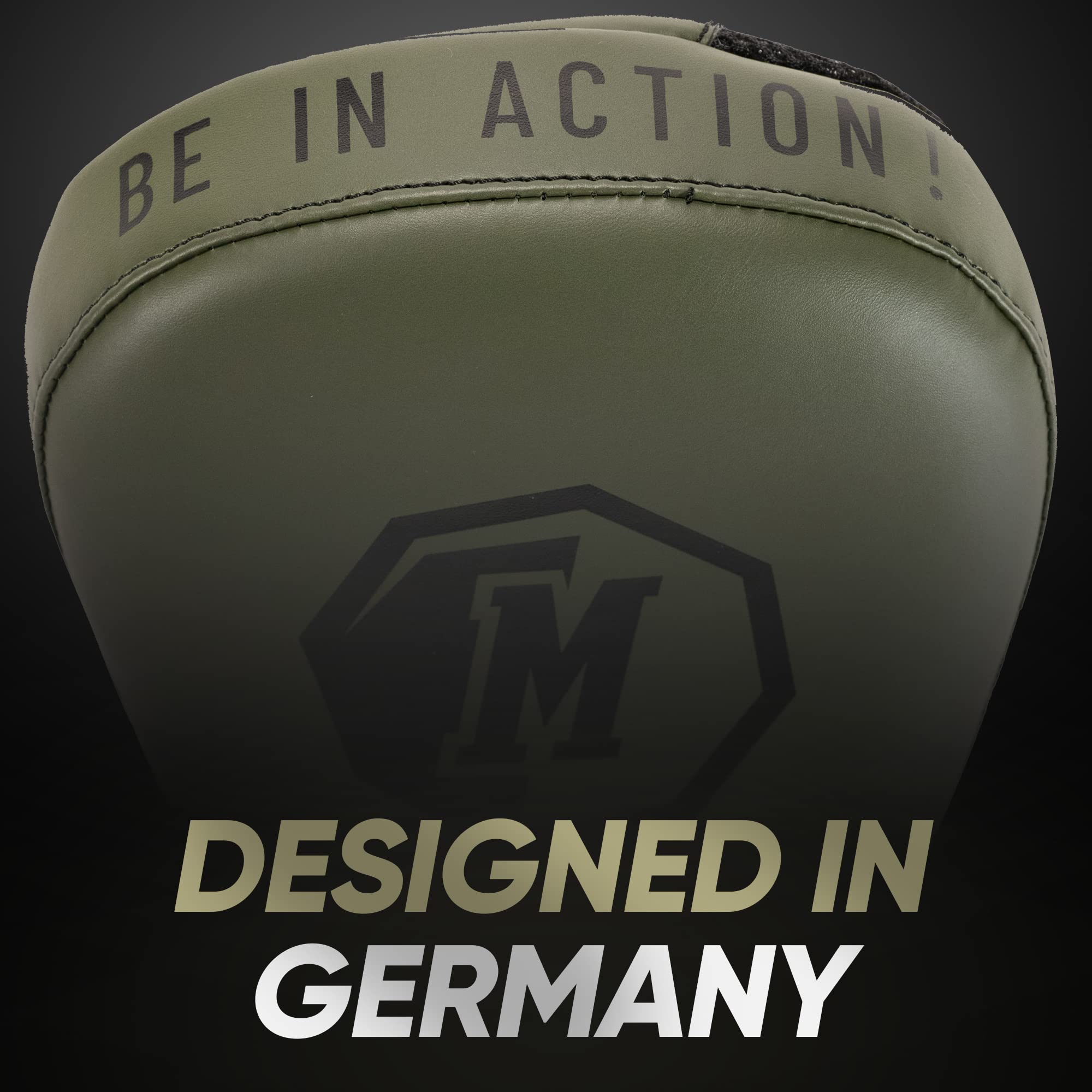 MADGON Premium Pratzen für optimale Schlagdämpfung, 1 Paar Boxpratzen für Boxen, Kampfsport, MMA, Kickboxen, Taekwondo
