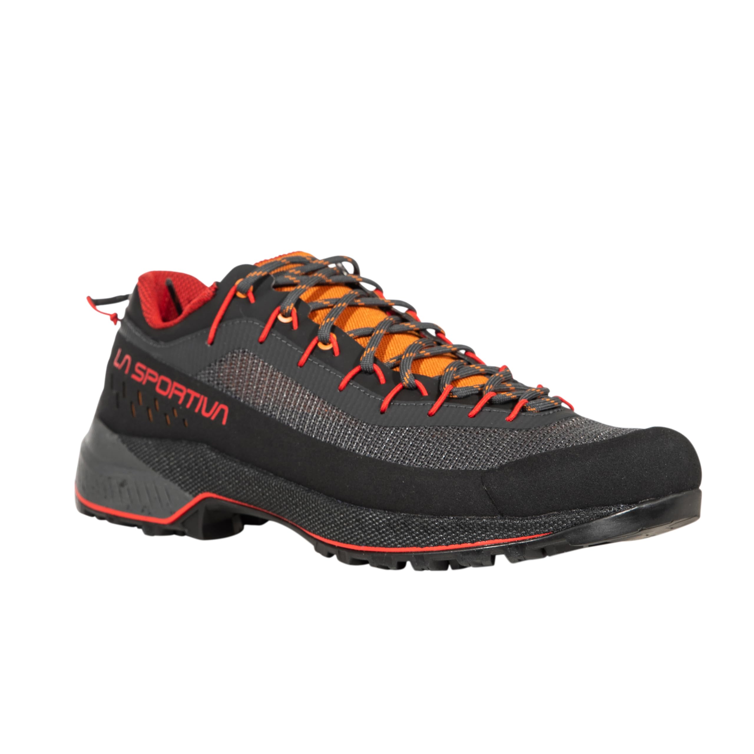 La Sportiva Mens TX4 EVO ST Approach/Hiking Shoes, Carbon/Mountain Red, 10.5
