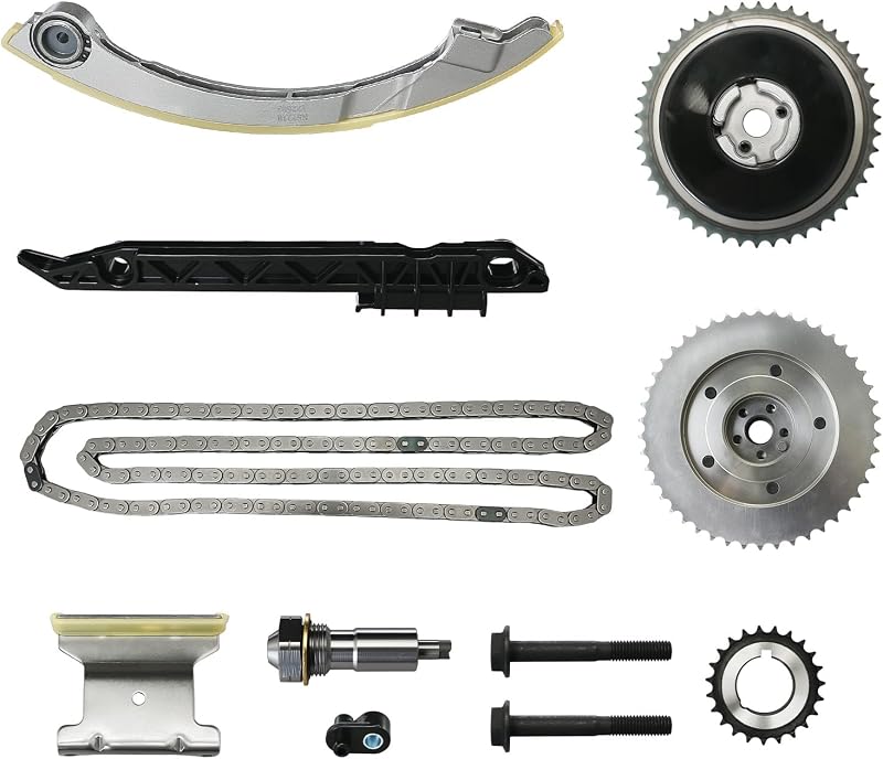 Kit de corrente de distribuição Betthand com VVT para Chevrolet, Buick, GMC e Pontiac 2.2L/2.4L – Conjunto