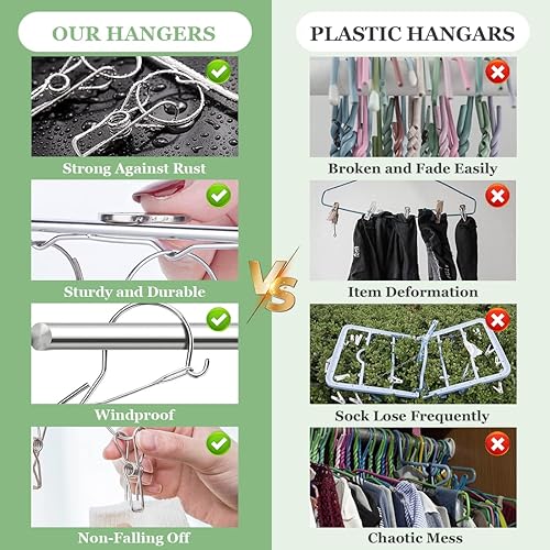 Miniatura 3 de 40 clips de almacenamiento para la pared de la puerta, ganchos para sombreros para organizador de armario y almacenamiento para gorras de béisbol,