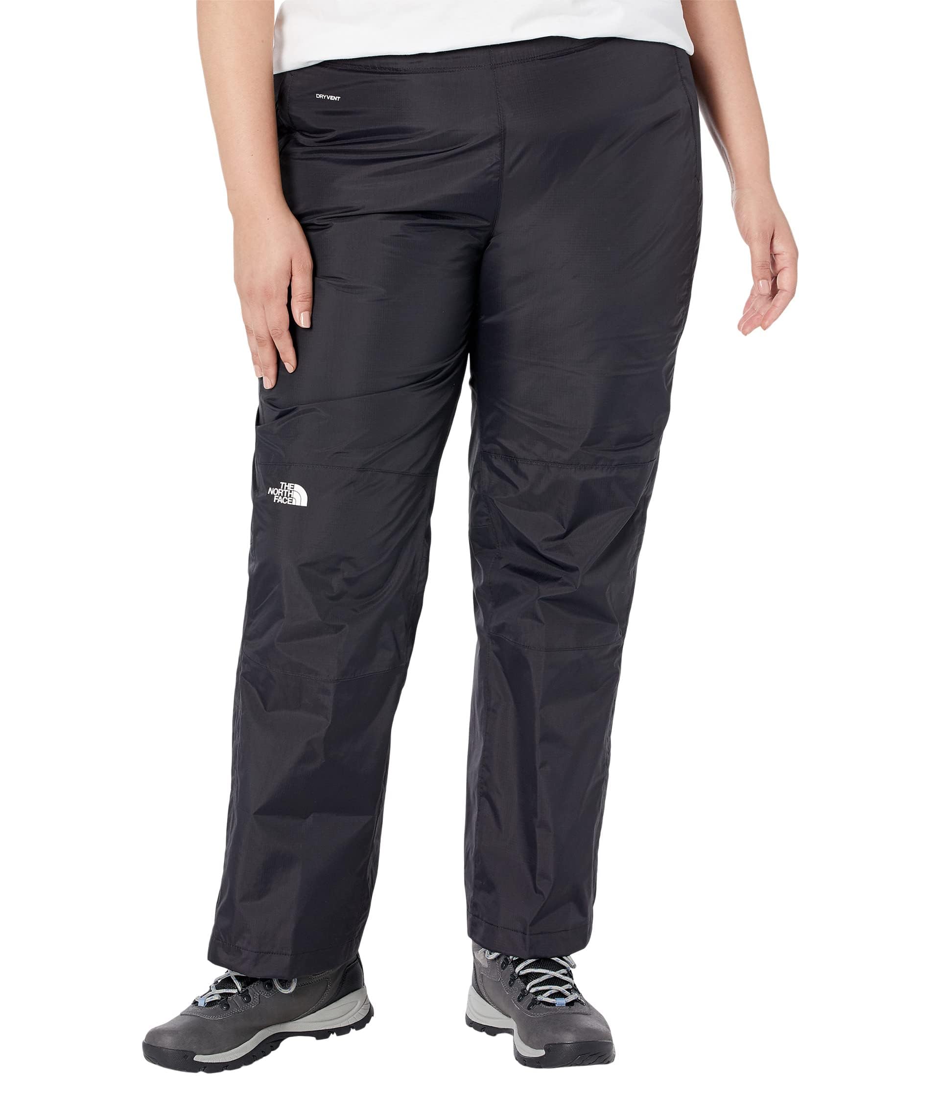 THE NORTH FACE Women's Antora Rain Pant | Waterproof & Breathable With Elastic Waistband, Adjustable Internal Drawcord