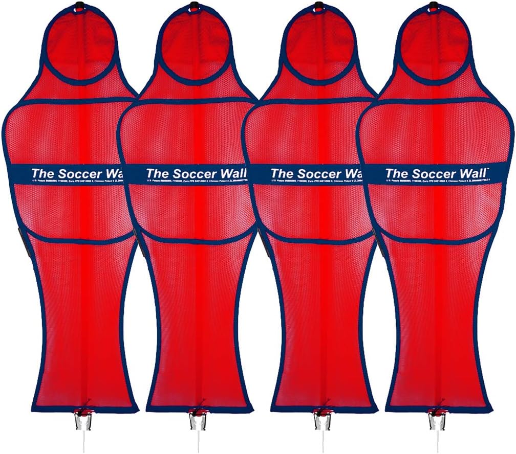 Soccer Innovations The Soccer Wall Adult Portable Training Defender with Carry Bag