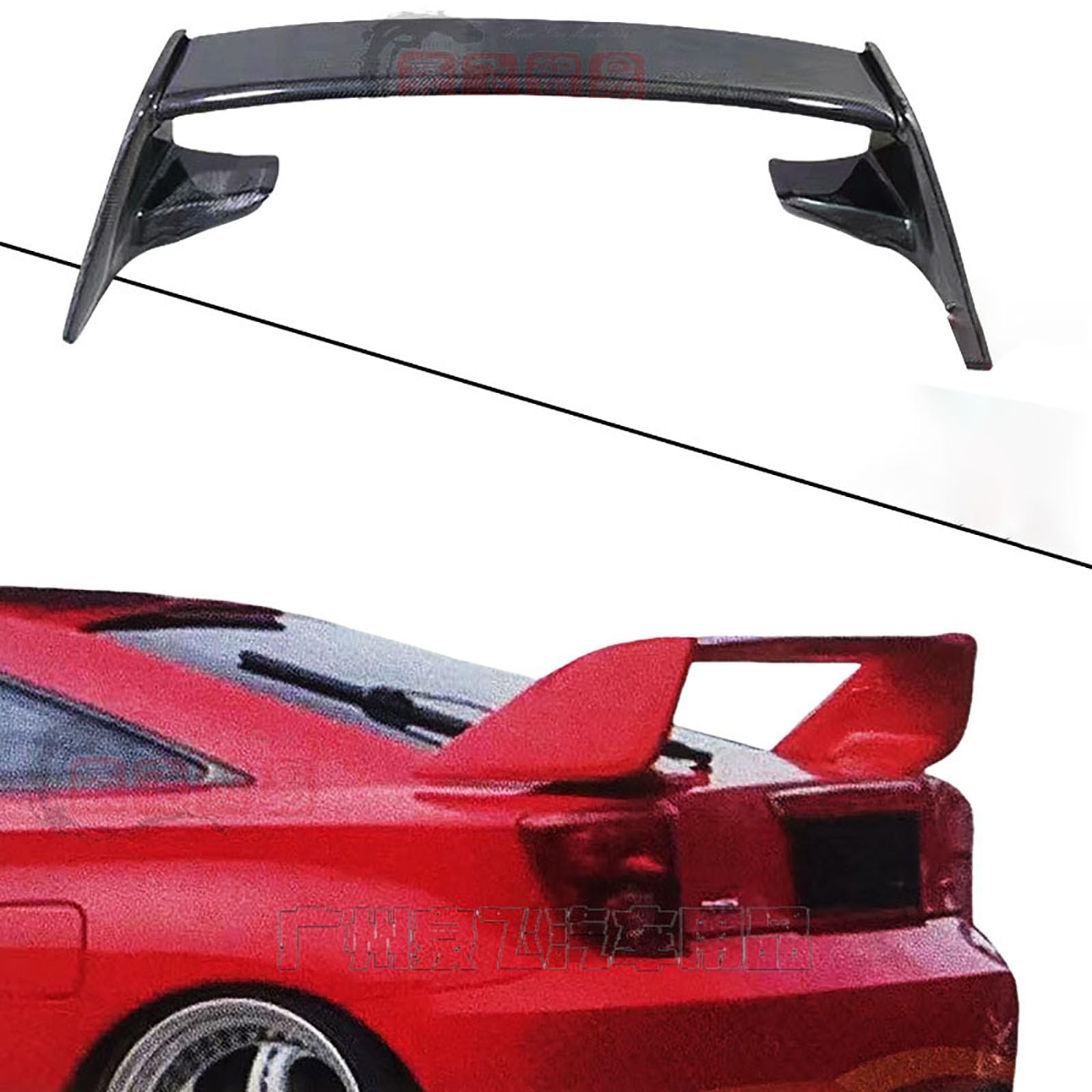Toyota CELICA リアガーニッシュ 本体 Amazon.com: ZXYGJL Car Rear Spoiler Splitter, Rear Trunk Boot Lip
