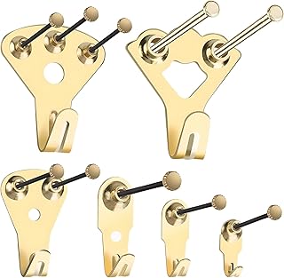 YCLFHOO 62Pcs Heavy Duty Picture Hooks,Pictur...,