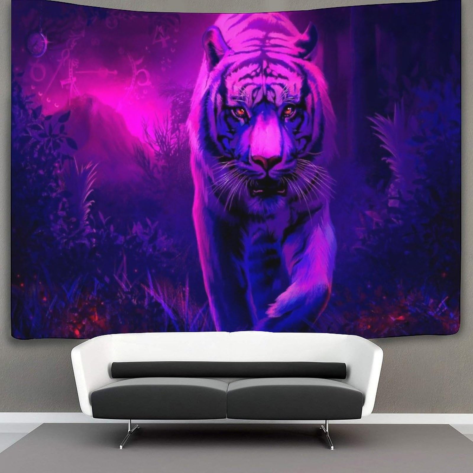 kaiyun Animal Tapestry Tiger Wall Hanging Tapestries for Bedroom Living Room Apartment Dorm Decorations Wall Art Decor 70cmx100cm