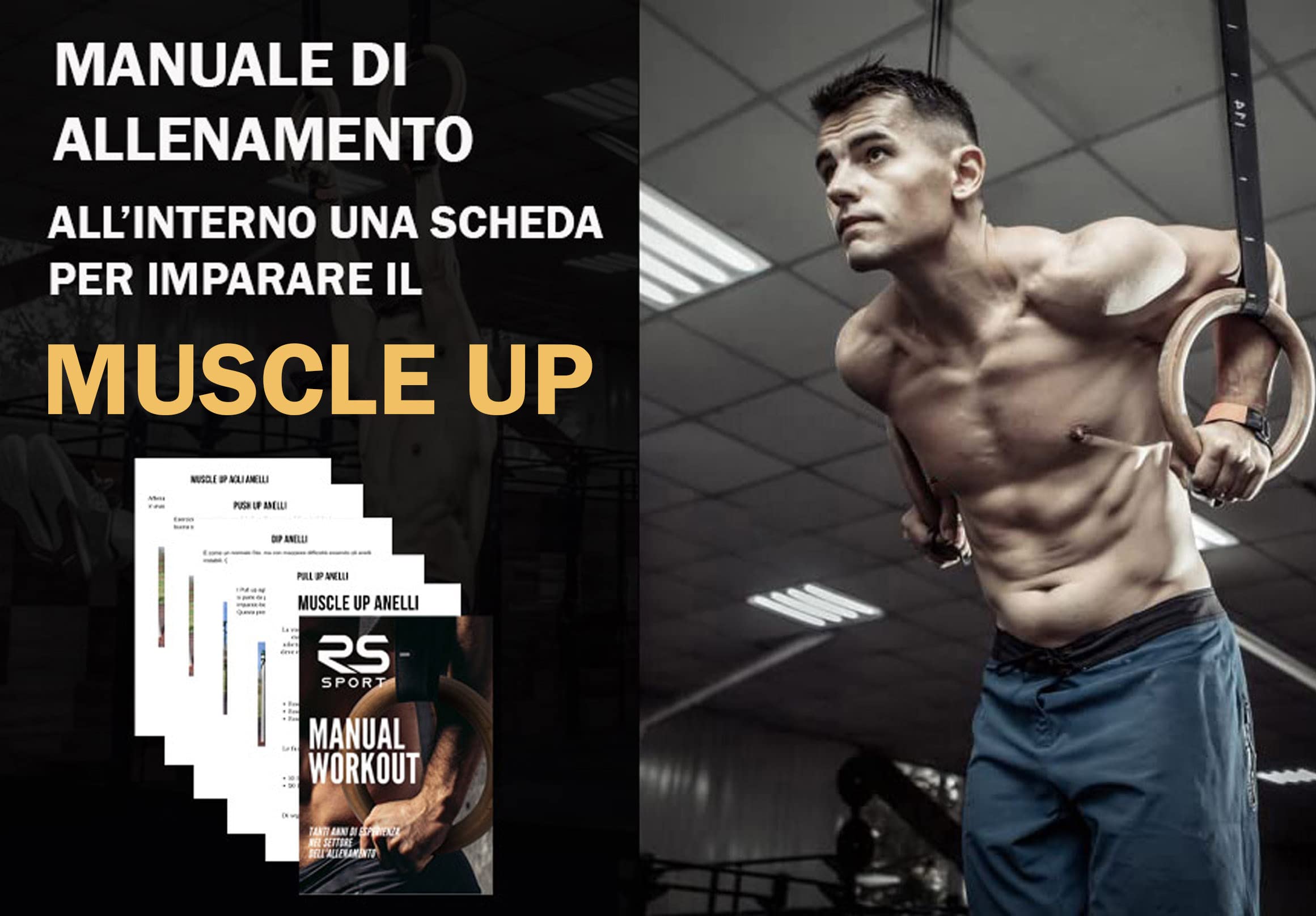 Anelli Da Ginnastica Niro Sportgeräte - Training Fitness Professionale, Con Corde - 2