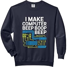 Network Engineer I Make Computer Beep Boop Beep Comfort Colors Adult Sweatshirt