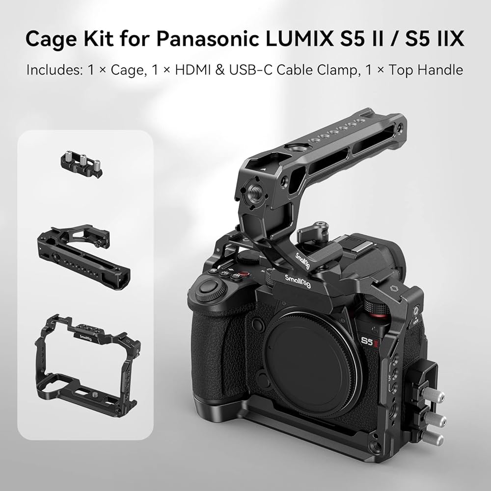 Buy SmallRig S5 II S5 IIX Cage Kit for Panasonic LUMIX S5 II / S5