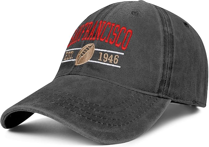 Gorra de fútbol americano clásica ajustable para hombre y mujer miniatura 4
