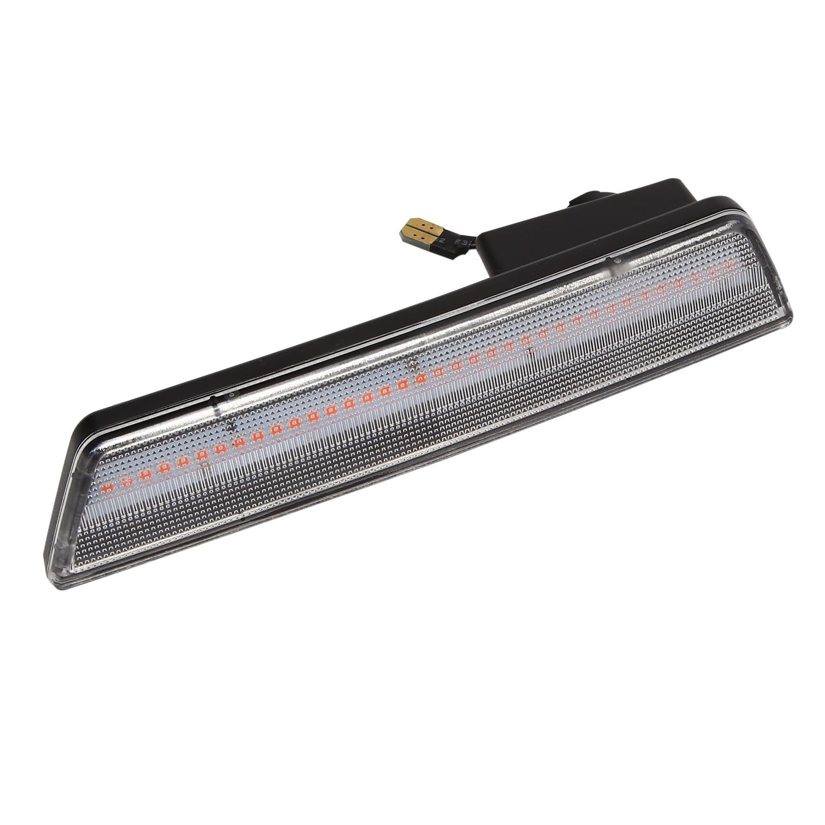 FREEZER Piloto Intermitente 4 Luces LED Intermitente Coche Luces posición Laterales (2 Delanteras: ámbar 2 traseras: Rojo) para Dodge para Challenger 2008-2014 Intermitentes Automóviles