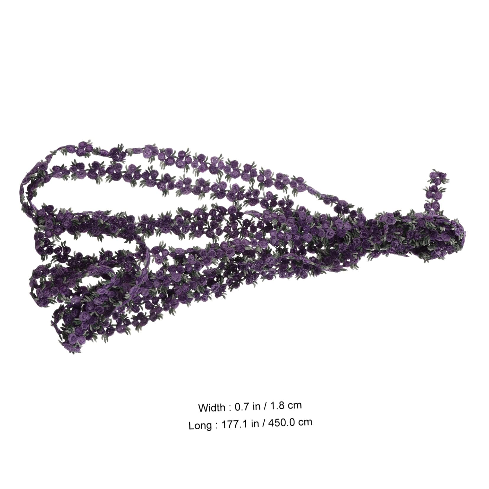 SHINEOFI 3piezas Cinta De Encaje Bordado De Flores De Cinta De Tela Para Manualidades Decoración De Fiestas y Ropa Trim Elegante Para Proyectos y Detalles Vestidos y Adornos