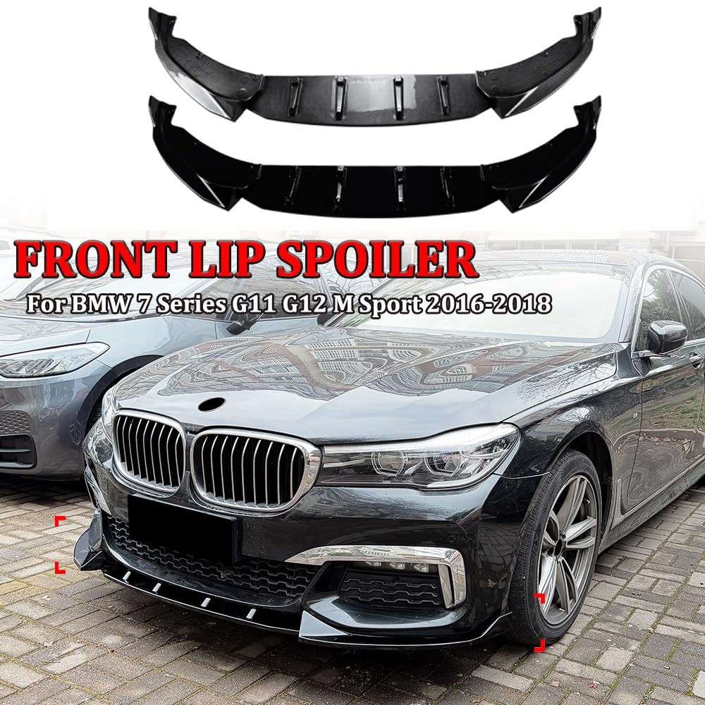 przedniego zderzaka Pasuje do BMW serii 7 G11 G12 M Sport 2016-2018 dokładka przedniego zderzaka przedni zderzak łopata dolna modyfikacja zestaw samochodowy