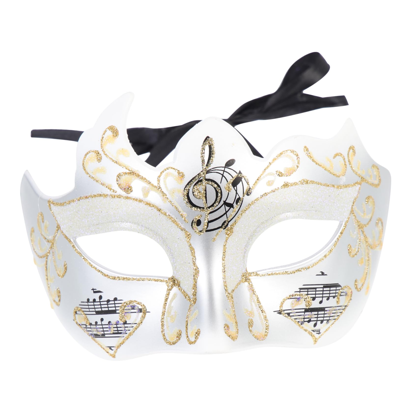 WOFASHPURET Decorative Half Face Mask for Women Elegant Party Prop for Halloween Masquerade Unique Design Safe Material for Costumes and Themed Events