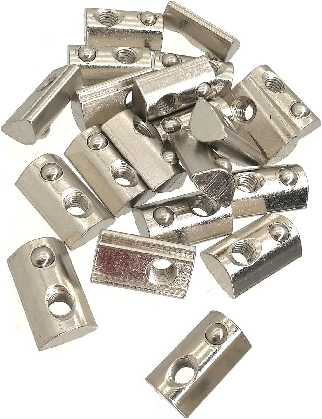 YVSPTIK 4040 Series M4 T Slot Nuts Rollin Spring Ball