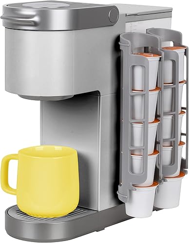 Miniatura 32 de STORAGENIE Soportes para tazas K, soportes para cápsulas de café para Keurig, soportes para KCup, almacenamiento de cápsulas K que ahorran espacio,