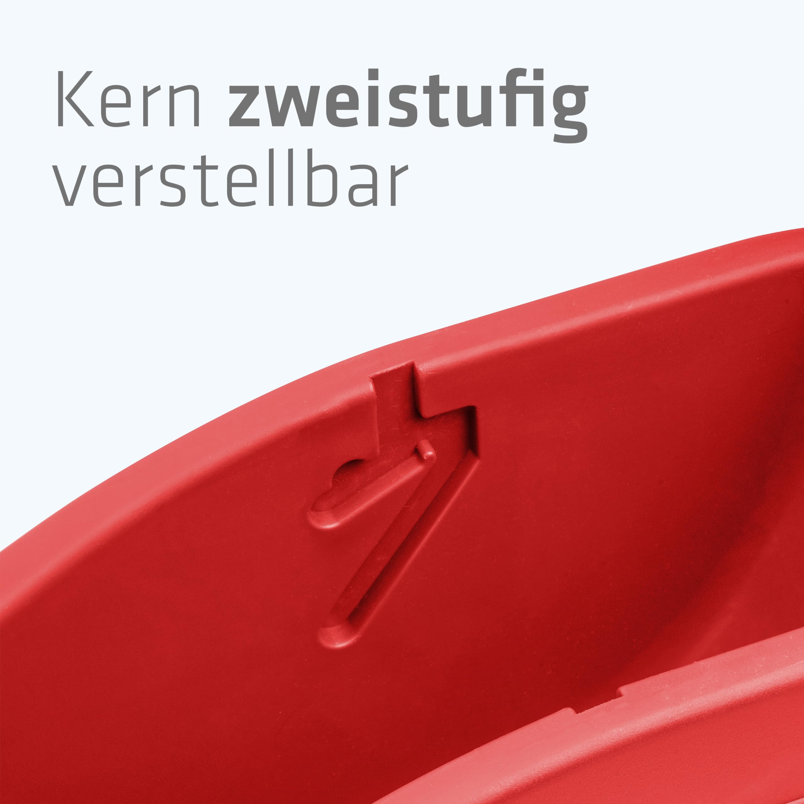SAX Tape it Easy XXL Einhand Klebeband Abroller extra Schwer | für 1x 50mm Band oder 2x 25mm Band, Paketbandabroller mit Stiftehalter Funktion, rutschfest, inkl. doppelseitige Klinge