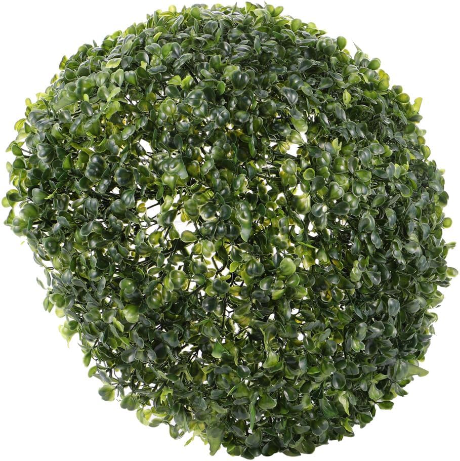 SAFIGLE Artificial Hanging Grass Ball Plant Ornament Decorative Faux Italian Grass Sphere for Home Mall Wedding Lightweight and Decor