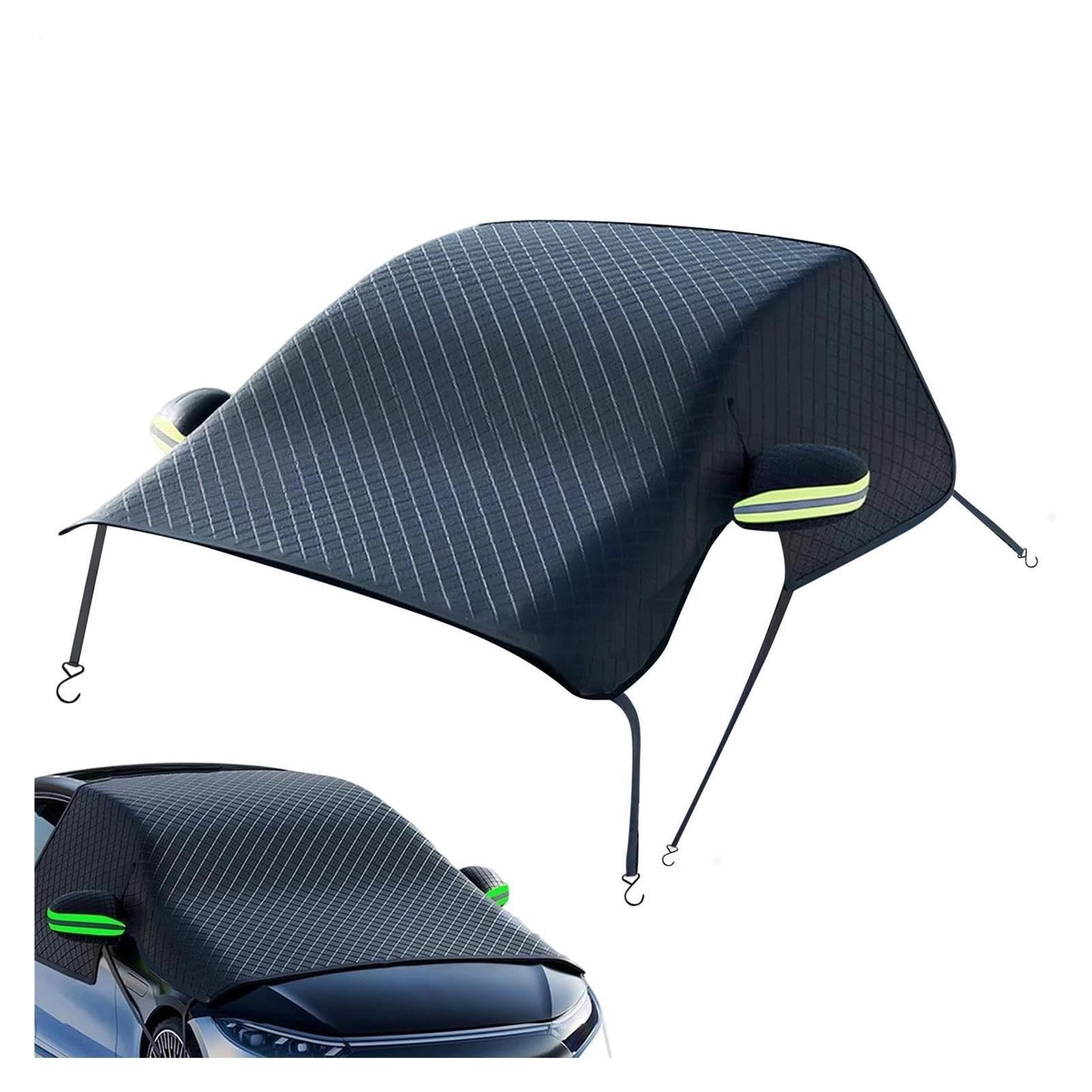 Copertura for Parabrezza da Neve in Tessuto Oxford Resistente, Protezione antighiaccio Impermeabile(Black)