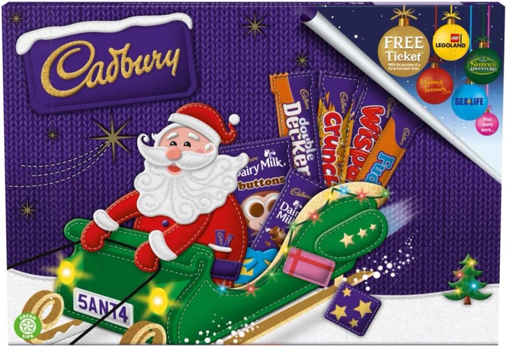 Cadbury Medium Santa Selection Box 150g