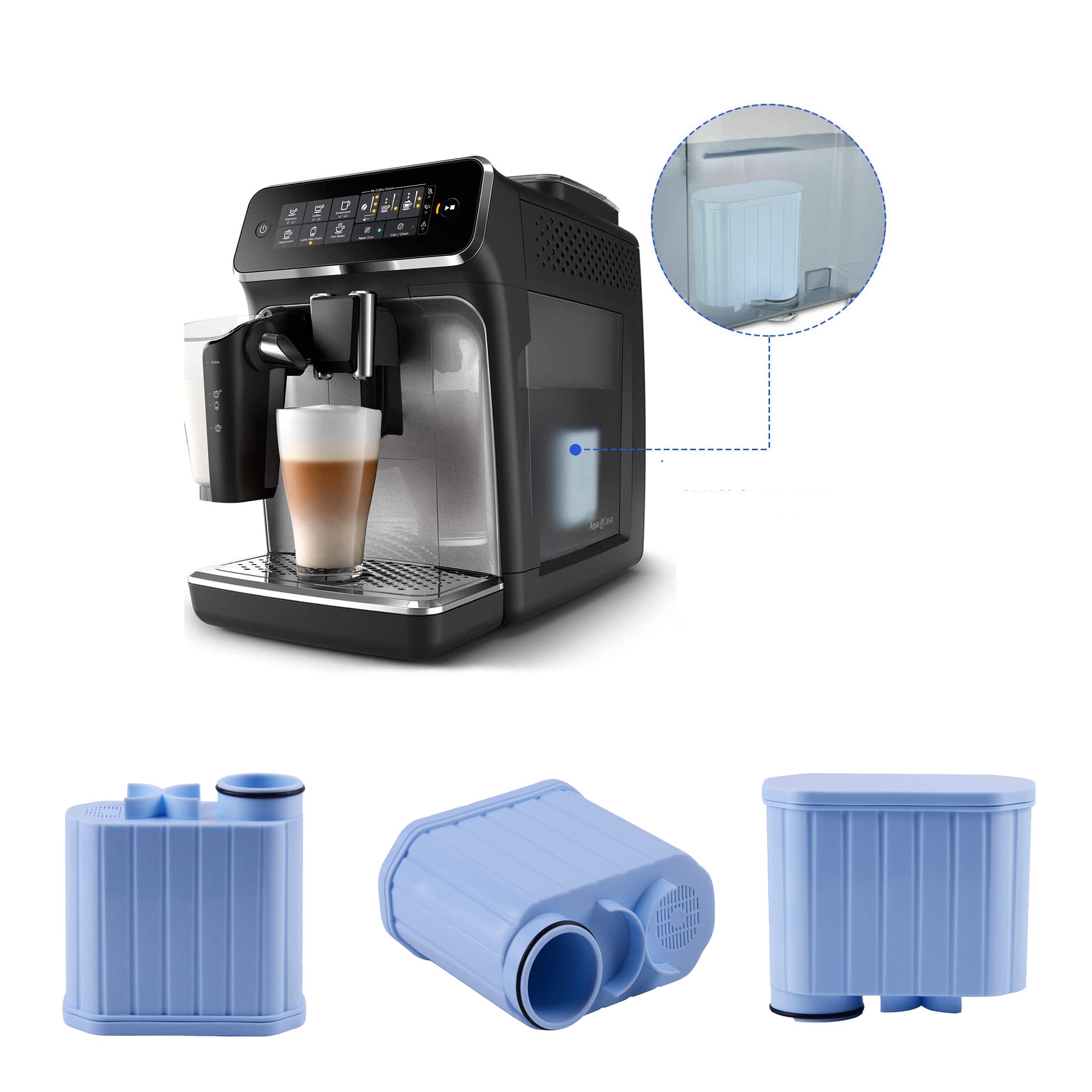 3 Filtri Acqua Imetec H2o Fc100 Flux Technology - Foto 3