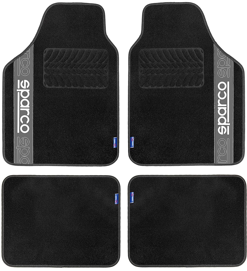 Sparco Carpet F510 Black/Gray Carpet