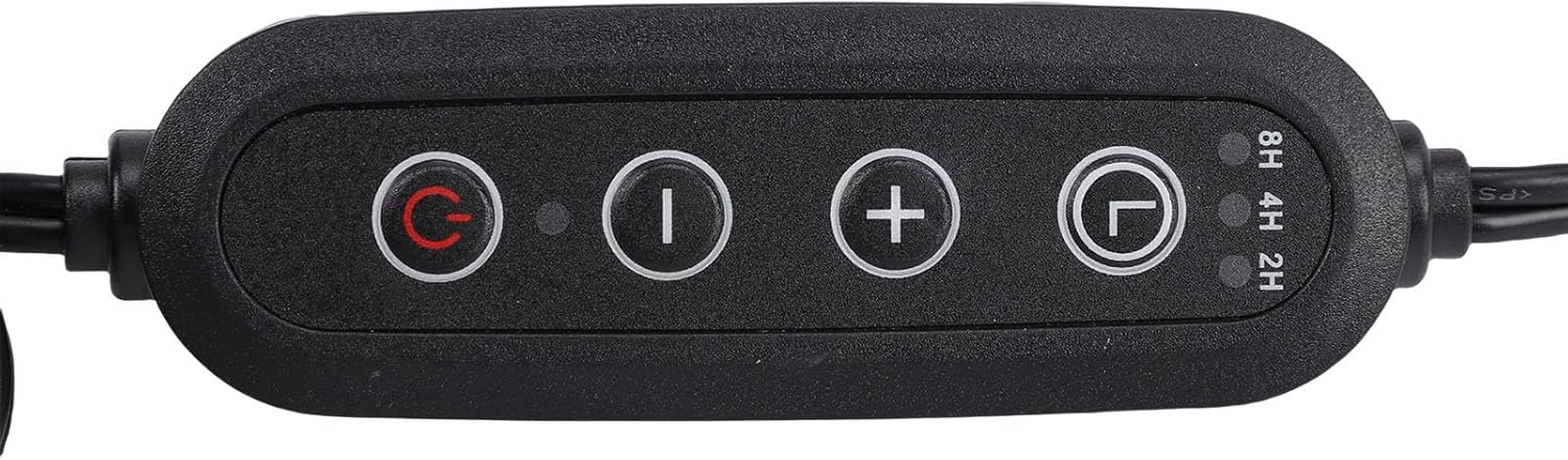 Candle Warmer Lamp with Timer Dimmable, Solid Wood Electric Melter for Jar Candles, Warm Light for Home Decoration (Brown)