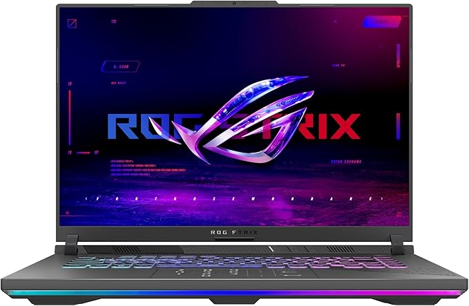 ASUS ROG Strix G16 G614FM#B0DYDYZG9D, Notebook con Monitor da 16" Anti-glare, 165Hz, processore AMD Ryzen™ 9 9955HX, RAM 16GB, 1TB SSD, NVIDIA® GeForce RTX™ 5060 8GB GDDR7, Win11 Home, Gray
