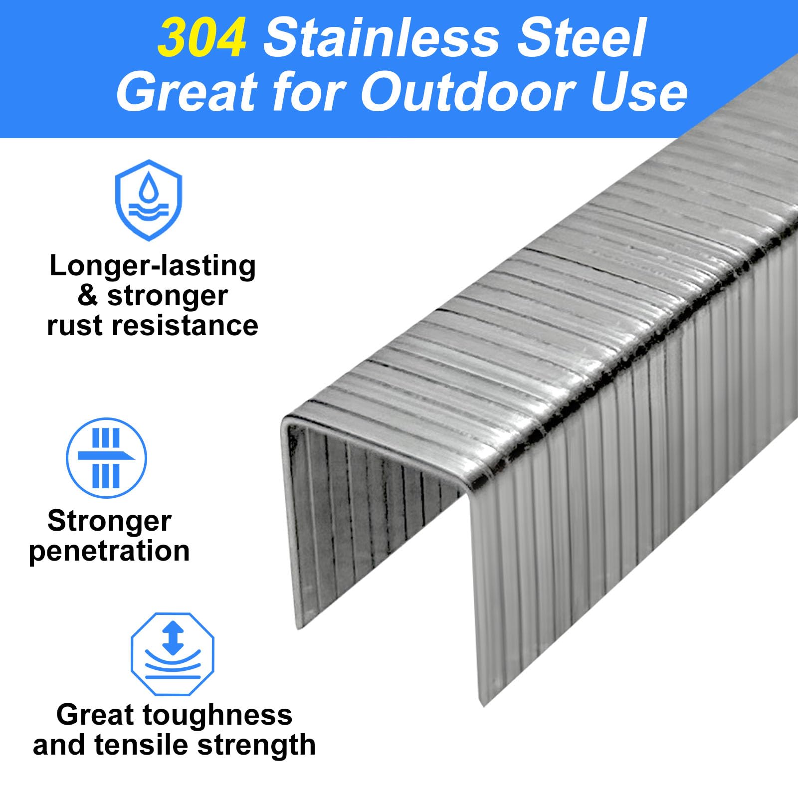 Stainless Steel Staples - 2016 Pack T/50 -7