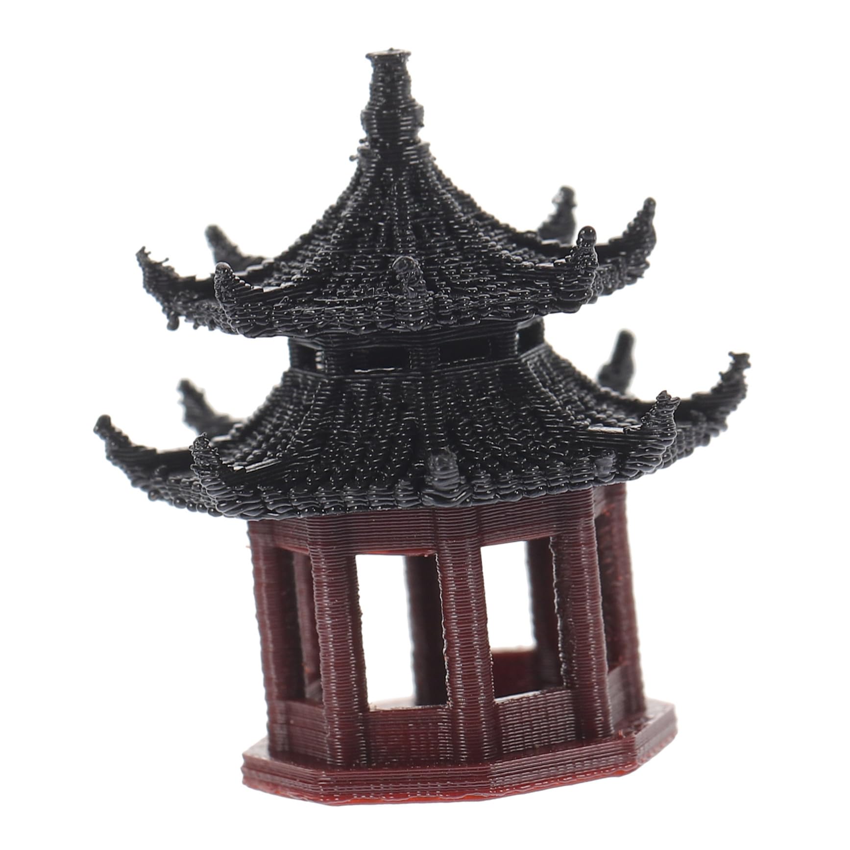 Statue de pavillon pour aquarium Betta et décor japonais de style zen - 8