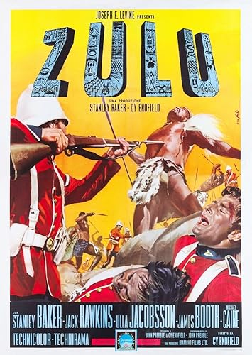 Posterazzi Arte italiano zulú, 1964, película masterprint