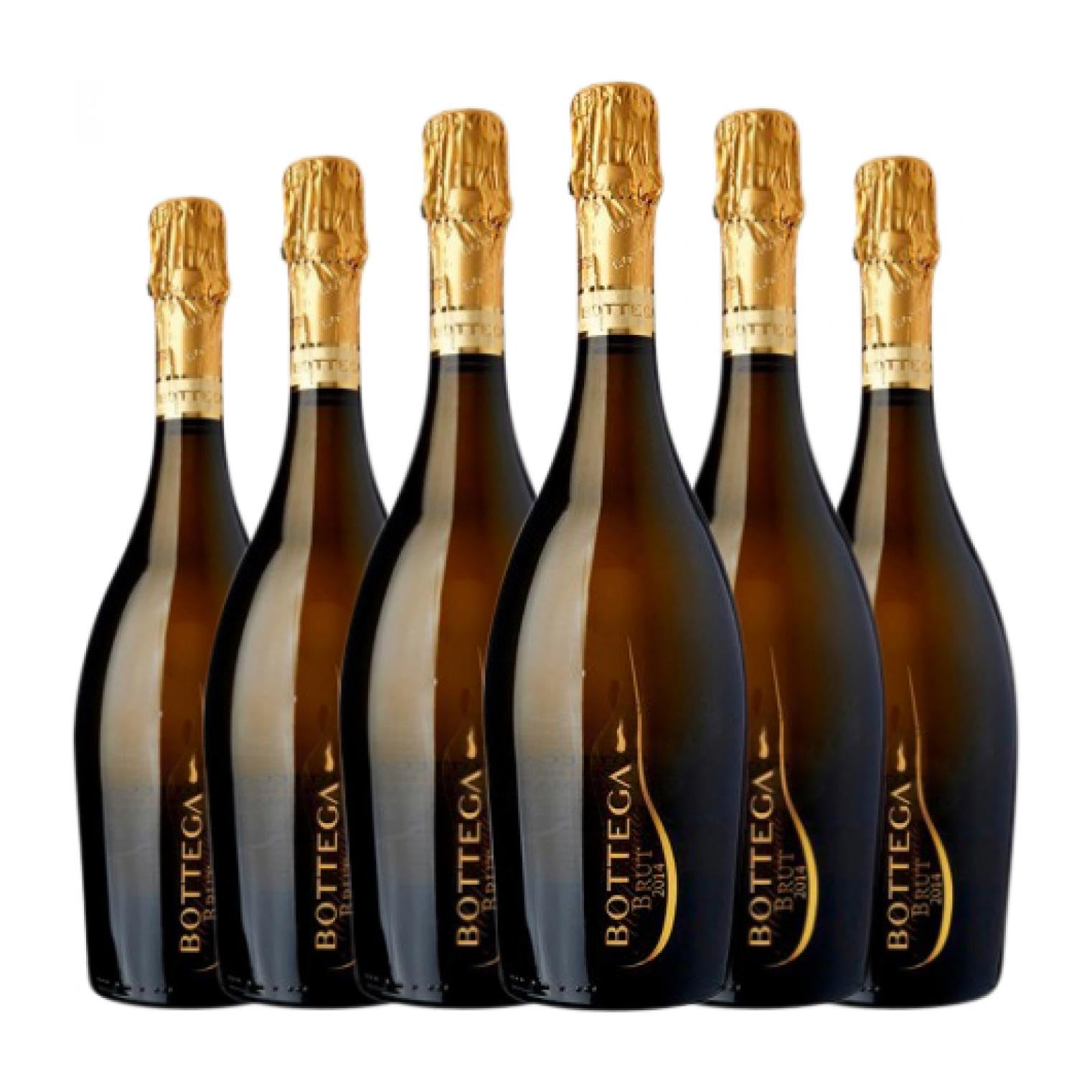 Bottega Gold Millesimato Spumante Prosecco 75 cl Espumoso blanco (Caja de 6 Botellas de 75 cl)