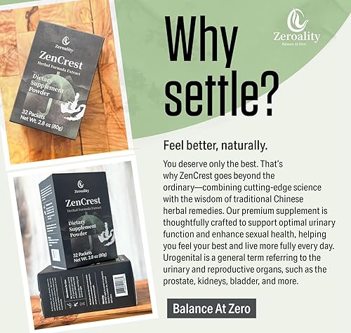 Miniatura 3 de ZenCrest, suplemento de hierbas naturales para próstata, fórmula tradicional de hierbas chinas, promueve la próstata saludable, promueve la función